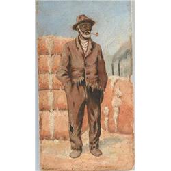 ATTRIBUTED TO WILLIAM A. WALKER (American, 1838-1921) THE COTTON PICKER