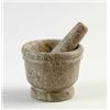 Image 1 : SOAP STONE MORTAR AND PESTLE