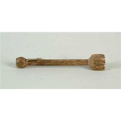 FOLK ART CARVED WOOD MULLER