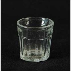 CLEAR GLASS TOY TUMBLER