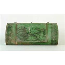 DECORATED TOLEWARE BOTANICAL COLLECTION BOX