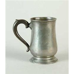 ENGLISH PEWTER TANKARD