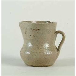 RARE GRAY STONEWARE SALT GLAZE CREAMER