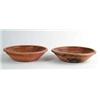 Image 1 : PAIR OF MAINE GLAZED REDWARE MILK PANS