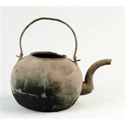 CAST IRON SWING HANDLE TEA KETTLE