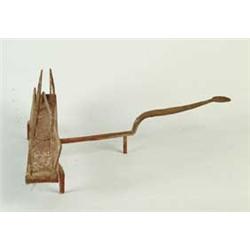 WROUGHT IRON REVOLVING TOASTER