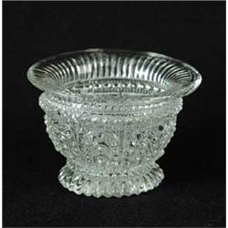 CLEAR PATTERN GLASS MASTER SALT