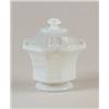 Image 1 : SANDWICH OPALESCENT COVERED SUGAR IN GOTHIC ARCHES PATTERN