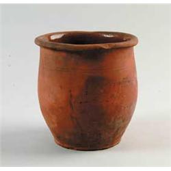MAINE REDWARE OVOID CROCK