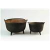 Image 1 : TWO THREE-FOOTED POTS