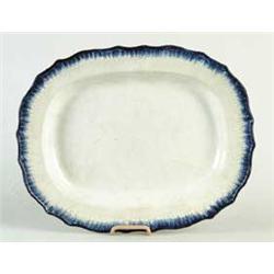 LEEDS CREAMWARE PLATTER