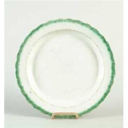 CREAMWARE LEEDS PLATE