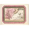 Image 1 : RARE VIRGINIA, NEW JERSEY, MANHATTAN AND CAROLINA’S MAP BY JOHAN SMITH