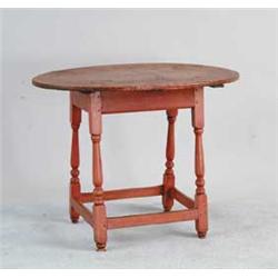 GOOD OVAL TOP EARLY TAVERN TABLE