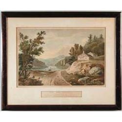 HENRY J. MEGAREY (Publisher, 19th Century) “VIEW NEAR FISHKILL”