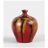 Image 1 : 19TH CENTURY DECORATED REDWARE BANK