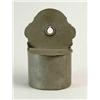 Image 1 : INTERESTING PEWTER SALT BOX