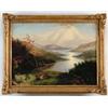 Image 1 : ATTRIBUTED TO EDWARD HILL (American, 19th Century) HUDSON RIVER LANDSCAPE