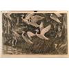 Image 1 : EVERETT STOUTENBURGH WARD (American, 1911-1994) SCARING THE EGRETS