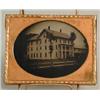 Image 1 : 1/4 PLATE AMBROTYPE OF LARGE HOTEL