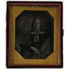 Image 1 : 1/6TH PLATE DAGUERREOTYPE IN SIGNED BRADY CASE