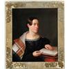 Image 1 : UNSIGNED (American, 19th Century) PORTRAIT OF JULIA JENCKES ROBBINS?