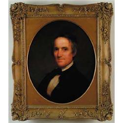 UNSIGNED (American, 19th Century) PORTRAIT OF DR. RICHARD BRYAN