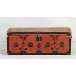 PAINT DECORATED STORAGE BOX