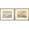 Image 1 : REX BRASHER (American, 1869-1960) TWO COLORED BIRD PRINTS