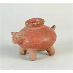 TWO CLAY VESSELS