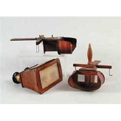 LOT OF THREE STEREOPTIC VIEWERS