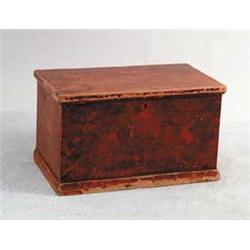 PAINT DECORATED STORAGE BOX