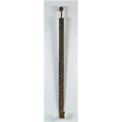 ADJUSTABLE WROUGHT IRON TRAMMEL