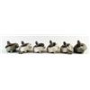 Image 1 : LOT OF SIX CARVED AND PAINTED DECOYS