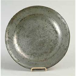 ENGLISH PEWTER CHARGER