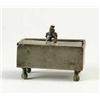 Image 1 : SLIDING TOP PEWTER STAMP BOX