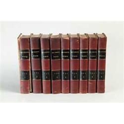 NINE VOLUMES: “THE WORKS OF JONSON BY W. GIFFORD”