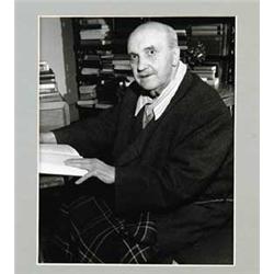 FOUR MATTED PHOTOS OF FAMOUS PEOPLE BY BETTMANN