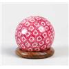 Image 1 : SPATTERWARE DECORATED CARPET BALL