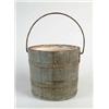 Image 1 : INTERESTING IRONSTONE LINED WOOD BUCKET