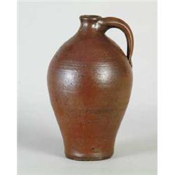 SMALL OVOID STONEWARE JUG