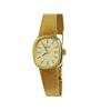 Image 1 : Ladies Omega 18KT Yellow Gold Zippered-Brick Link Bracelet Watch-#1739
