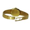 Image 3 : Ladies Omega 18KT Yellow Gold Zippered-Brick Link Bracelet Watch-#1739