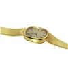 Image 4 : Ladies Omega 18KT Yellow Gold Zippered-Brick Link Bracelet Watch-#1739