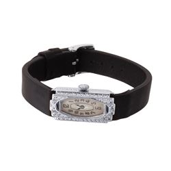 Willard Watch Company 18KT White Gold Antique Manual Wind Wristwatch-#1004