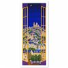 Image 1 : Windows On Paris Limited Edition Serigraph by Fanch Ledan, Numbered and Hand Signed with Certificate