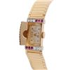 Image 1 : Tiffany & Co. 14KT Yellow Gold Diamond and Ruby Watch-#838