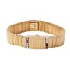 Image 2 : Tiffany & Co. 14KT Yellow Gold Diamond and Ruby Watch-#838