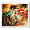 Image 1 : Street Scene Limited Edition Serigraph by Michael Rozenvain, Hand Signed with Certificate of Authent