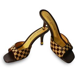 Louis Vuitton Damier Sauvage Pony Hair Shoes-#611